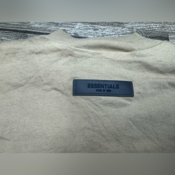 Essentials Beige Crewneck Sweater - Picture 7 of 9